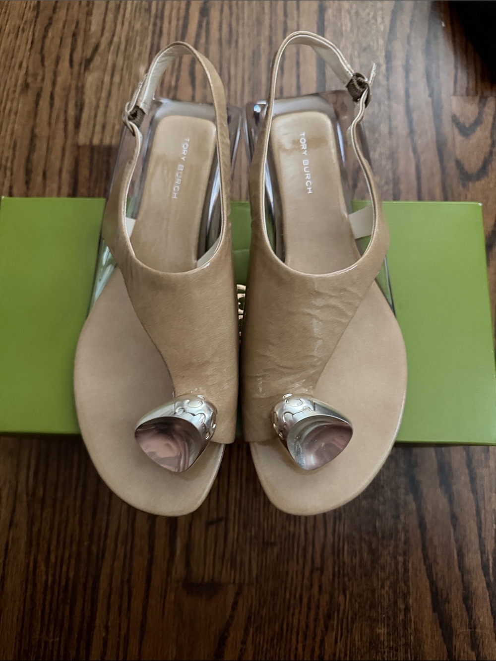 ✨SALE✨Tory Burch Patos Slingback Sandals - Picture 7 of 9
